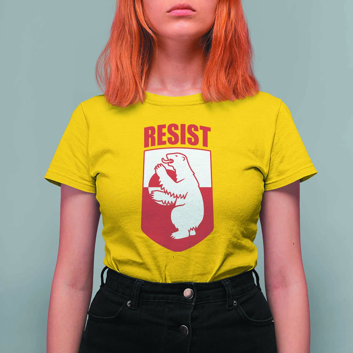 Greenland Resist T Shirt For Women Stand With Greenlanders