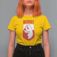 Greenland Resist T Shirt For Women Stand With Greenlanders