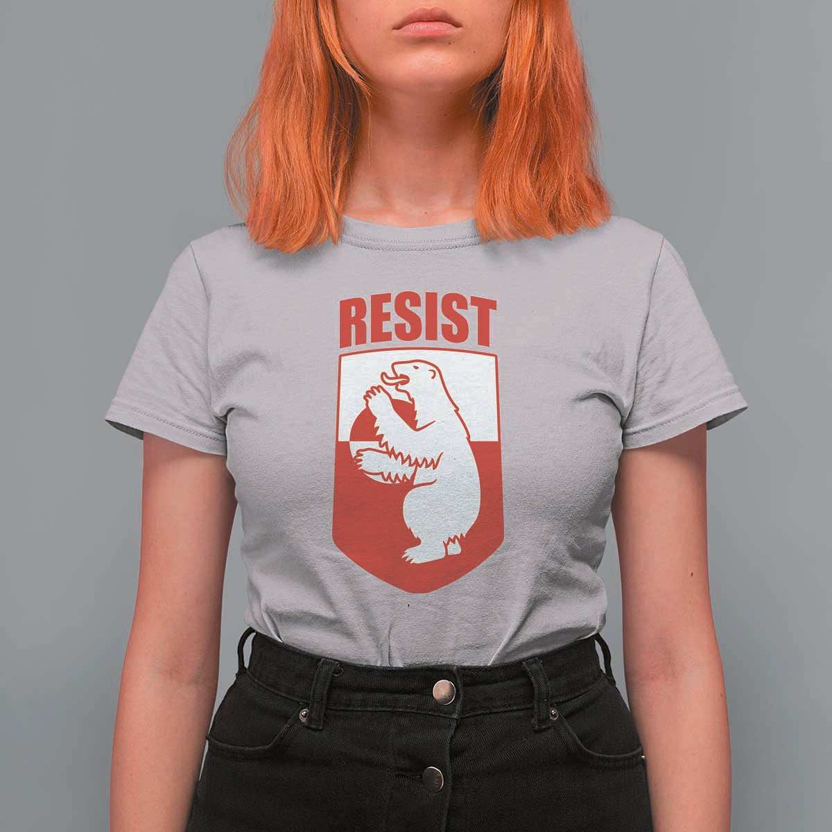 Greenland Resist T Shirt For Women Stand With Greenlanders