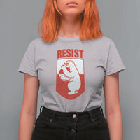 Greenland Resist T Shirt For Women Stand With Greenlanders