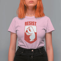 Greenland Resist T Shirt For Women Stand With Greenlanders