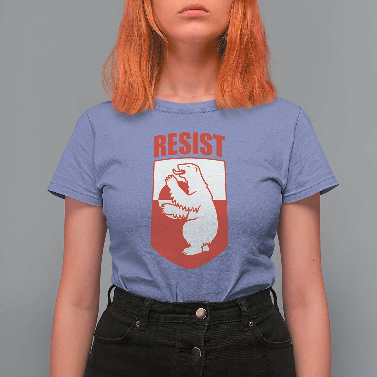 Greenland Resist T Shirt For Women Stand With Greenlanders