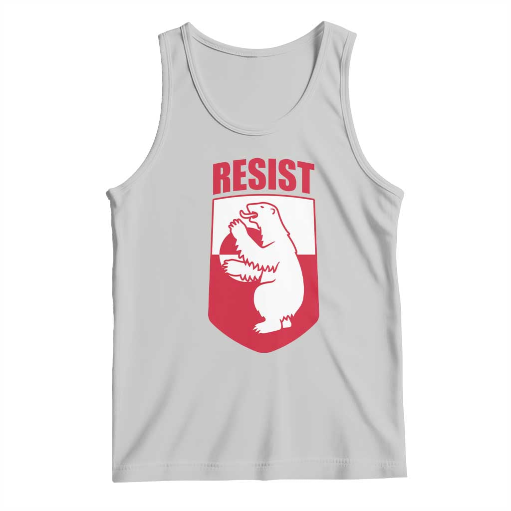 Greenland Resist Tank Top Stand With Greenlanders