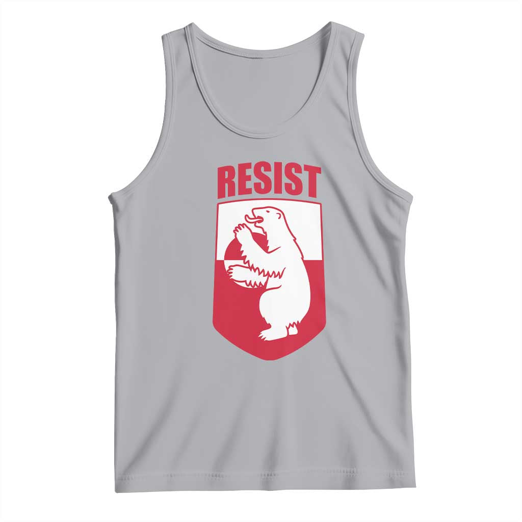 Greenland Resist Tank Top Stand With Greenlanders