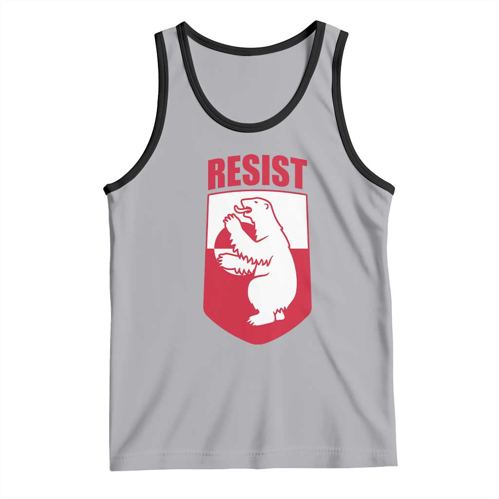 Greenland Resist Tank Top Stand With Greenlanders