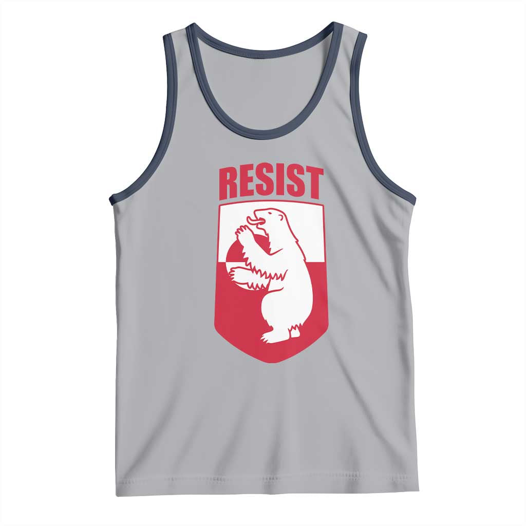 Greenland Resist Tank Top Stand With Greenlanders