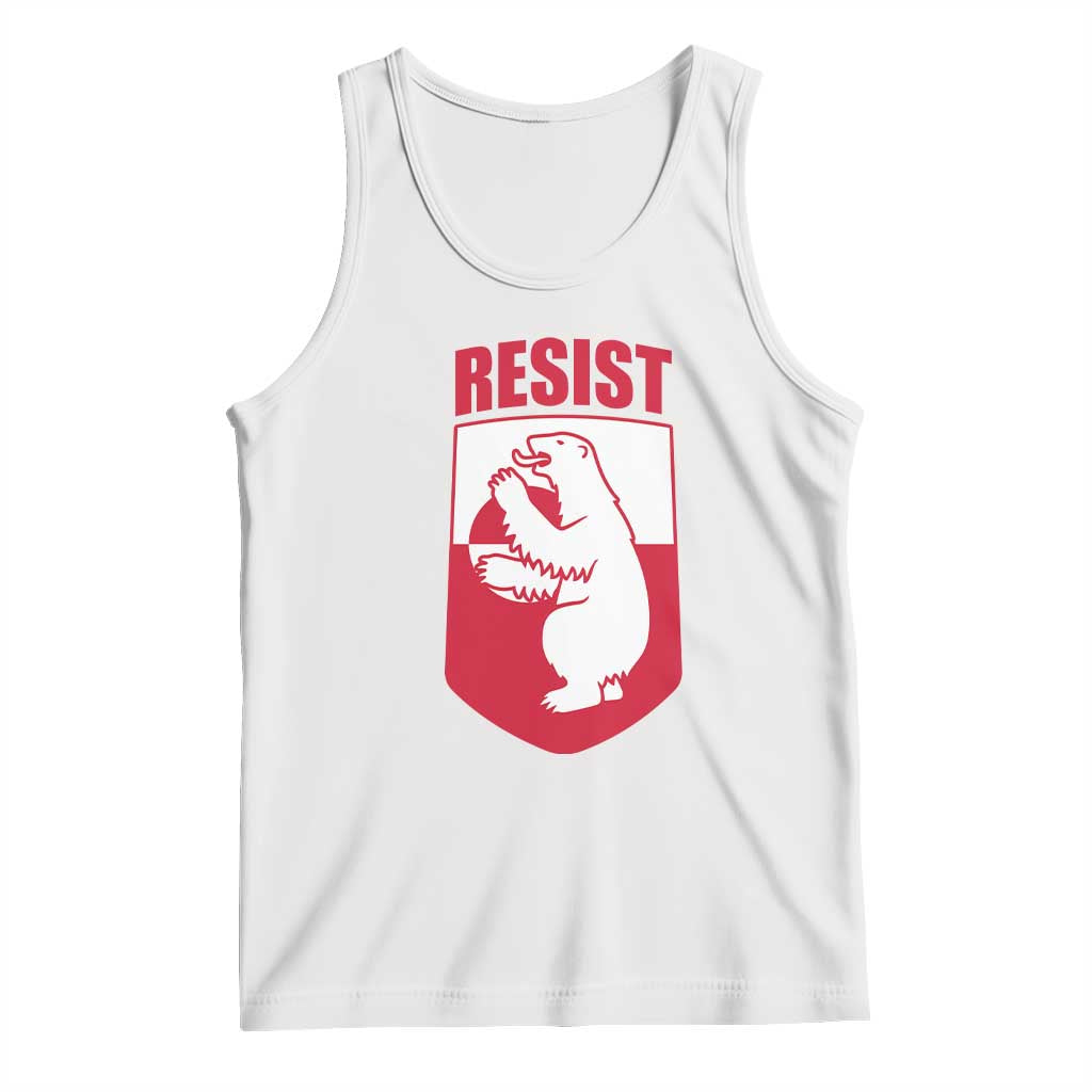 Greenland Resist Tank Top Stand With Greenlanders