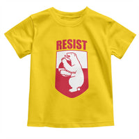 Greenland Resist Toddler T Shirt Stand With Greenlanders