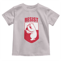 Greenland Resist Toddler T Shirt Stand With Greenlanders