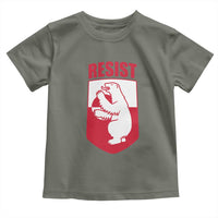 Greenland Resist Toddler T Shirt Stand With Greenlanders