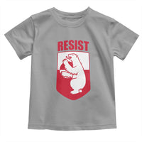 Greenland Resist Toddler T Shirt Stand With Greenlanders