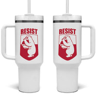 Greenland Resist Tumbler With Handle Stand With Greenlanders