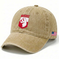 Greenland Resist Washed Cotton Baseball Cap Stand With Greenlanders