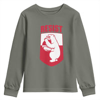 Greenland Resist Youth Sweatshirt Stand With Greenlanders