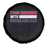 Vintage Retro Stand With Greenland Spare Tire Cover Support Greenlander Gift