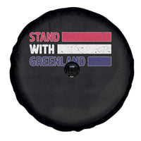 Vintage Retro Stand With Greenland Spare Tire Cover Support Greenlander Gift