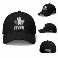 Funny Make America Go Away Baseball Cap Anti Authoritarian Political Gag Gift
