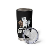 Funny Make America Go Away Tumbler Cup Anti Authoritarian Political Gag Gift