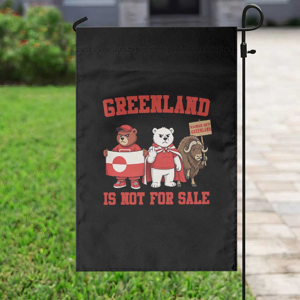 Greenland Is Not For Sale Garden Flag Greenland Lover Support