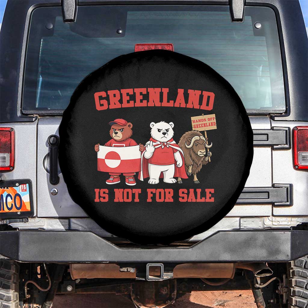Greenland Is Not For Sale Spare Tire Cover Greenland Lover Support