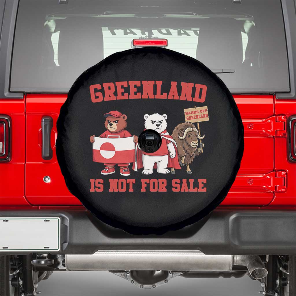 Greenland Is Not For Sale Spare Tire Cover Greenland Lover Support