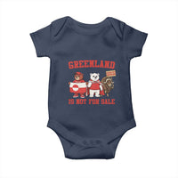Greenland Is Not For Sale Baby Onesie Greenland Lover Support