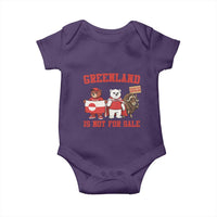 Greenland Is Not For Sale Baby Onesie Greenland Lover Support