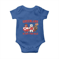 Greenland Is Not For Sale Baby Onesie Greenland Lover Support