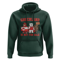 Greenland Is Not For Sale Hoodie Greenland Lover Support