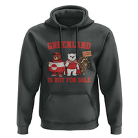 Greenland Is Not For Sale Hoodie Greenland Lover Support