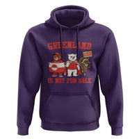 Greenland Is Not For Sale Hoodie Greenland Lover Support