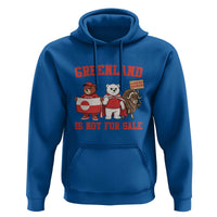 Greenland Is Not For Sale Hoodie Greenland Lover Support