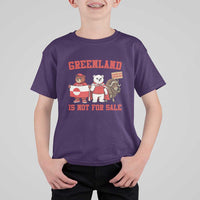 Greenland Is Not For Sale T Shirt For Kid Greenland Lover Support
