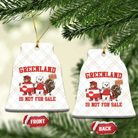 Greenland Is Not For Sale Ceramic Ornament Greenland Lover Support