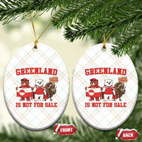Greenland Is Not For Sale Ceramic Ornament Greenland Lover Support