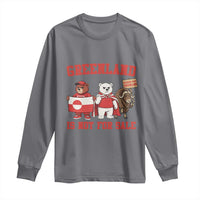 Greenland Is Not For Sale Long Sleeve Shirt Greenland Lover Support