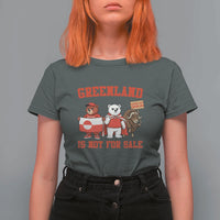 Greenland Is Not For Sale T Shirt For Women Greenland Lover Support