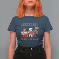 Greenland Is Not For Sale T Shirt For Women Greenland Lover Support