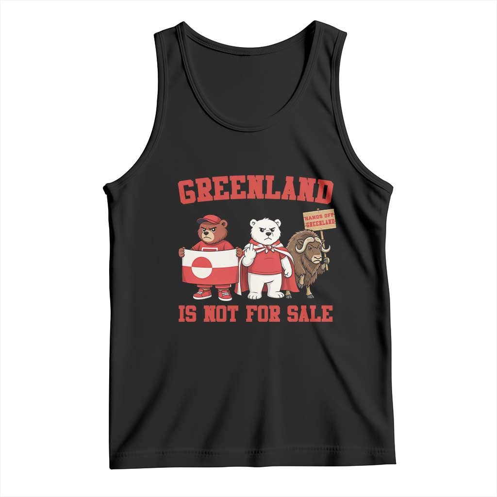 Greenland Is Not For Sale Tank Top Greenland Lover Support