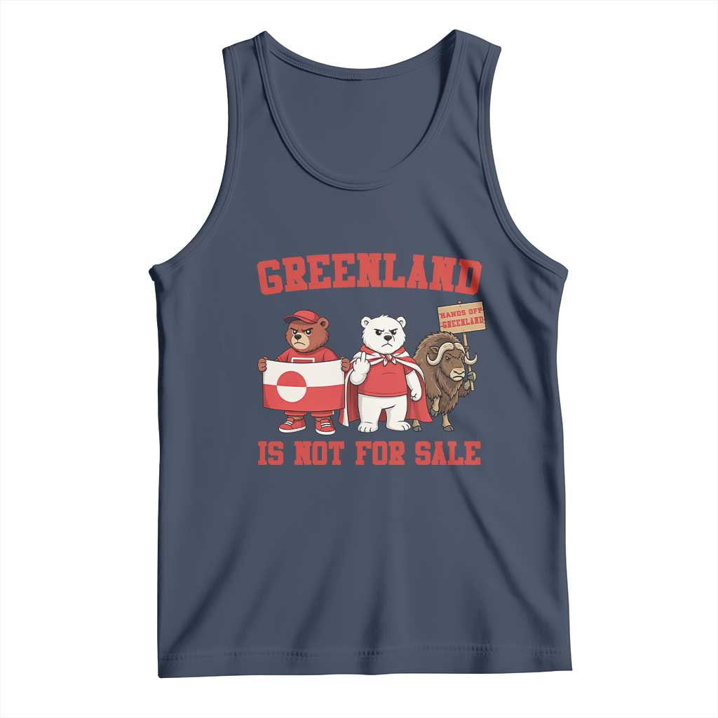 Greenland Is Not For Sale Tank Top Greenland Lover Support