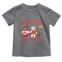 Greenland Is Not For Sale Toddler T Shirt Greenland Lover Support