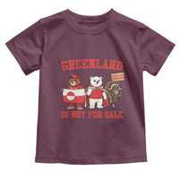 Greenland Is Not For Sale Toddler T Shirt Greenland Lover Support