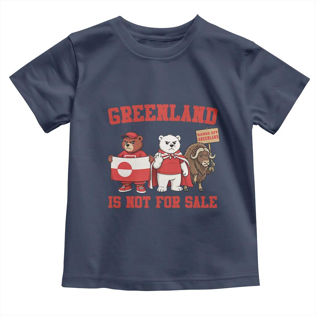 Greenland Is Not For Sale Toddler T Shirt Greenland Lover Support