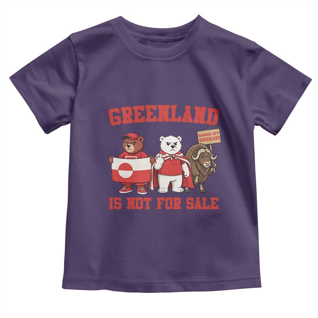 Greenland Is Not For Sale Toddler T Shirt Greenland Lover Support