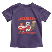 Greenland Is Not For Sale Toddler T Shirt Greenland Lover Support