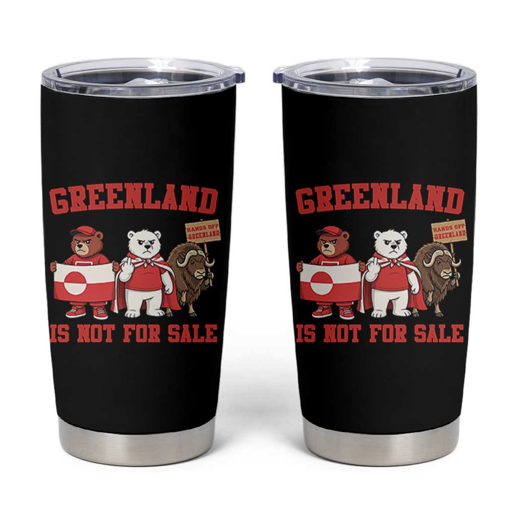 Greenland Is Not For Sale Tumbler Cup Greenland Lover Support