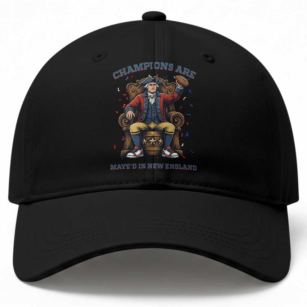 Champions Are Maye'd In NE Baseball Cap Football Quarterback Number 10