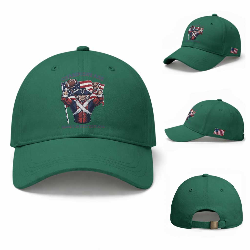 Champions Are Maye'd In New England Baseball Cap Funny Quarterback Football Fan