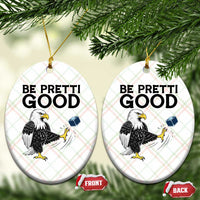 American Eagle Be Pretti Good Ceramic Ornament Minneapolis Support Gift