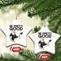 American Eagle Be Pretti Good Ceramic Ornament Minneapolis Support Gift